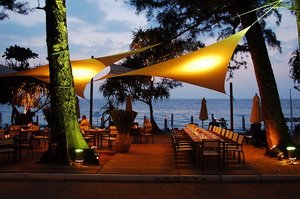 Dining in Surin Beach